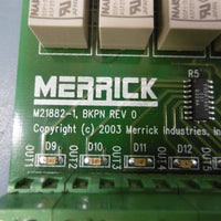 Merrick M218821 BKPN REV 0 5A 250VAC Relay Output Board Assembly