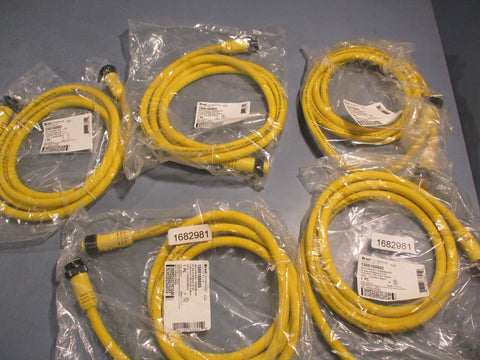 Molex 1300100865 BradConnectivity Cordset 114030K12M020 2 Meters Long Lot of 6
