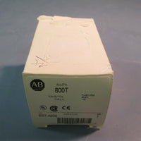 Allen Bradley Black Push Button Series T 800TA2D2