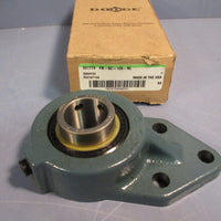 DODGE BALDOR FBSC100NL 051774 3 BOLT FLANGE BRACKET BEARING 1"