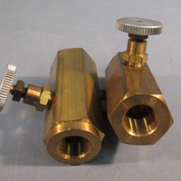 Lot of (2) Deltrol Fluid Products FP 25 B Flow Control Valve