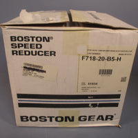 Boston Single Reduction Speed Reducer 20:1 Ratio F-718-20-B5-H