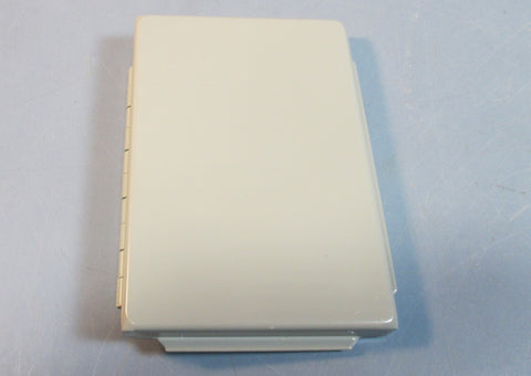 Lot of 2 Hinged Steel Junction Box Enclosure 6 x 4" Gasketed Covers Only NIB