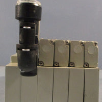 Numatics 051BB400M000061 and 051BA400M000061 5 Slot Solenoid Valve Manifold