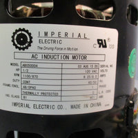Imperial Electric Model AB050004, 1/2 HP, 1100 RPM 1 Phase AC Induction Motor
