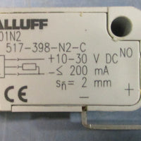 Balluff BES01N2 Proximity Sensor BES 517398N2C 1030VDC 200mA Sn=2mm