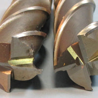 Lot of 2 Putnam 11/4" HS 4 Flute 3" LOC Lead 6.802 & 6.623 End Mills