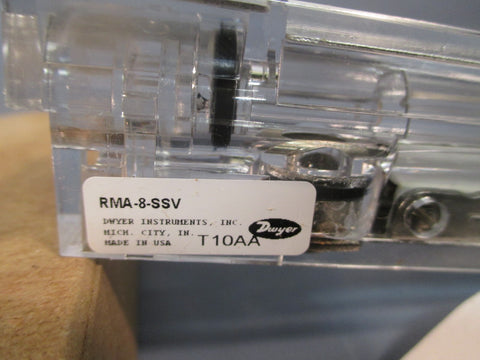 DWYER FLOWMETER RMA8SSV
