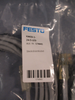 Lot of (3) Festo KMEB-2-24-5-LED Plug Socket W/Cable 24Vdc; 5m Long 174845