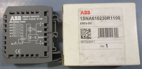 ABB 1SNA610230R1100 Solid State Relay EB03DC 548VDC 1SNA610230R1100