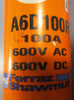 Ferraz Shawmut Amp-Trap A6D100R Time Delay Fuse Dual Element 100A 600V Lot of 4