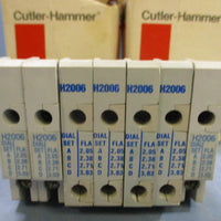 (Lot of 13) Eaton Cutler Hammer (Lot of 6 H2006B3 Lot of 7 H20063) Heater Pack
