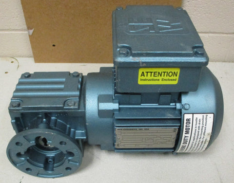 Sew Eurodrive WAF20DT71C2KS Gearmotor 0.5 HP 3300 RPM 3/4" Bore NOS