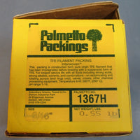 Palmetto Packings 15ft 1367H 3/16" Interwoven TFE Filament Packing 4000PSI NIB