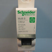 Schneider Electric M9F23170 Miniature Circuit Breaker Multi9 C60SP D 0,5A 277V~