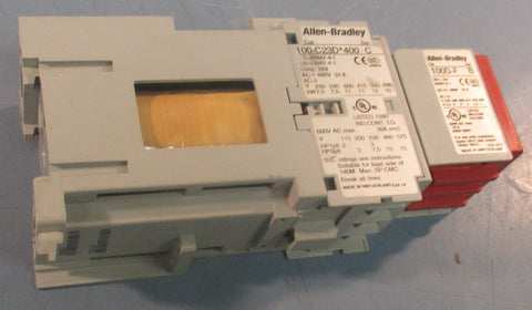 AllenBradley 100SC23DJ422C Safety Contactor SER C 23 AMP 24 VDC
