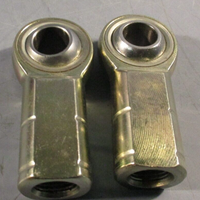 Lot of (2) AURORA Female Threaded Left Hand Spherical Rod End MGFM16