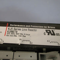 TCI KLR Series Line Reactor 480V 8A 5 HP 3 Phase w/ Enclosure KLR8CTB