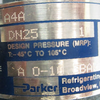 Parker A4A Pressure Regulator 1" w/ 201585 Bolt Kit 400 PSIG DN25