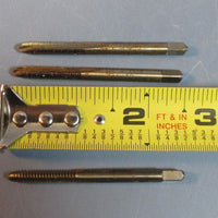 Lot of 3 Regal Taps Two 10-32 NF 2 Flute & One 10-24 NC 3 Flute Lightly Used