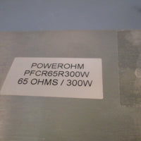 POWEROHM RESISTOR DYNAMIC BRAKE 65 OHMS/300W PFCR65R300W