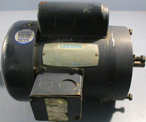 Leeson Electric Motor C6C17FC6F 1725 Rpm 60 Hz IC B2 3/4 Hp 5/8" Shaft Dia