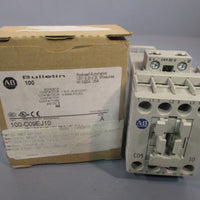 Allen Bradley Contactor 1 N.O. Contact 3Pole  Ser. A 100C09EJ10