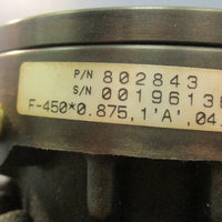Nexen 802843 Air Clutch F450*0.875,1'A',04.40 PD 7/8 in Bore