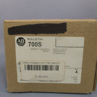 AllenBradley Safety Control Relay 10A 24V DC COIL Ser. A 700SCF620EJC
