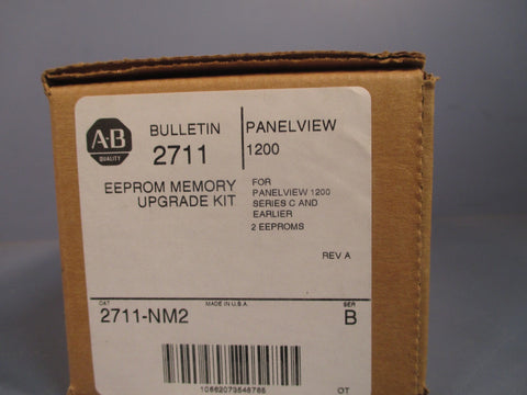 ALLENBRADLEY PANELVIEW 1200 EEPROM MEMORY UPGRADE KIT SERIES B 2711NM2