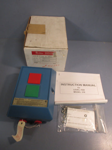 ROBERTSHAW LEVELTEK INDICATOR LIGHT 28 VDC/120VAC, 5A 10W 310B2B5