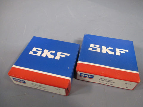 Lot of 2 SKF Explorer Radial/Deep Groove Ball Bearing 6206 2RSNRJEM