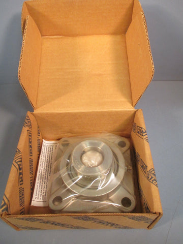 IPTCI Bearing 4Bolt Flange Bearing Stainless Steel 11/4" SNASF 207 20