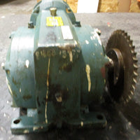 Dodge CM21A Speed Reducer 288:1 Ratio .65HP Max 1750RPM 4060LBIN 11/2" Shaft D
