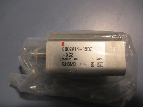 SMC CDQ2A16-15DZ Compact Double Acting Pneumatic Cylinder Press 1.0M Lot of 4
