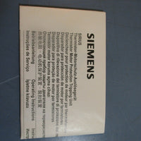 Siemens 3RN10131BB00 TMS/Thermistor Protection Relay NEW