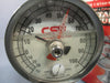 CSE SANITARY PRESSURE GAUGES  3-1/2" SANI-FLOW 0-100PSI 3P-O-GF-BT-DRAG-VI