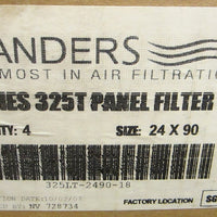 Flanders Series 325T Panel Filters 24" Width x 90" Length Box of 4