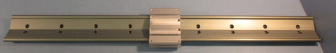 PBC Linear D075-036 Linear Slide Guide 36" Rail Length 3-1/2" Carriage Length