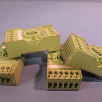 LOT OF 4 COMAT RELAY SOCKET 10A/380V CS11