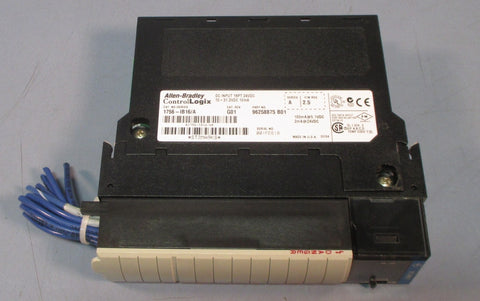 Allen Bradley 1756-IB16 Ser A Cat Rev G01 DC Input Module 16 PT F/W Rev 2.5