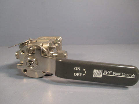 SVF FLOW CONTROLS BALL VALVE 1500PSI CF3M 1/4" D86666ATBLS1