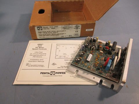 KB KBIC240 9464L DC MOTOR SPEED CONTROL  115 VAC 50/60Hz 1/1001 HP