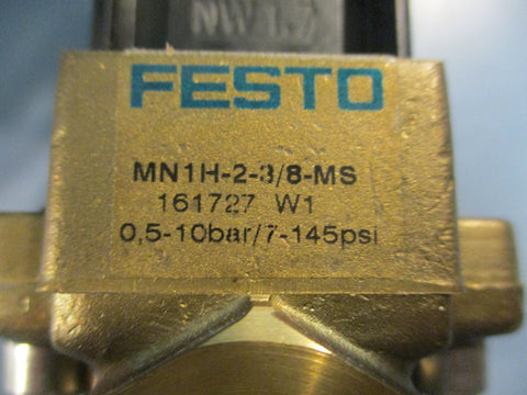 Festo MN1H23/8MS Solenoid Valve 0.510bar 7145PSI With Cable