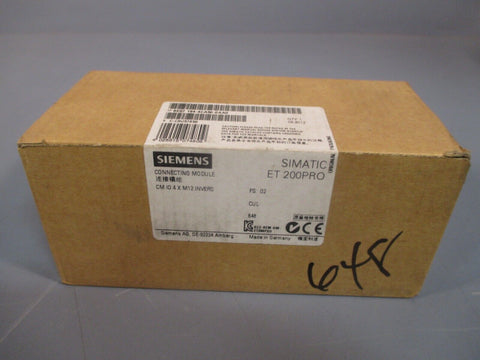 SIEMENS SIMATIC ET 200PRO CONNECTION MODULE 6ES7 194-4CA50-0AA0 SEALED