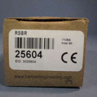 BANNER MAXIBEAM RSBR PHOTOELECTRIC SENSOR 25604
