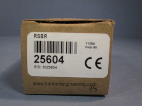 BANNER MAXIBEAM RSBR PHOTOELECTRIC SENSOR 25604