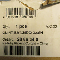 Phoenix Contact 2866349 Battery Module QUINT-BAT/24DC/3.4AH 24 VDC