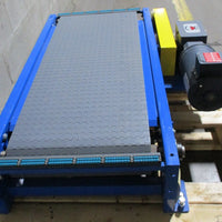 Lewco NSMDPB1848 Motorized 48 x 18" Conveyor Leeson 3/4 HP & Ironman 40:1
