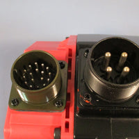 Fanuc A06B0141B075#7008 AC Servo Motor aC12/2000 1.0 kW, 257 Volt Motor